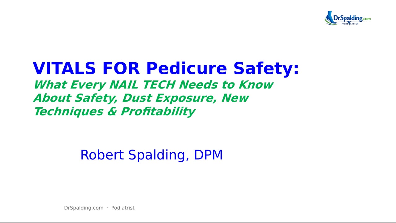 Vitals for Pedicure Safety — online course